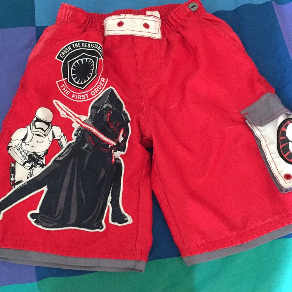 Boys’ Star Wars swim trunks